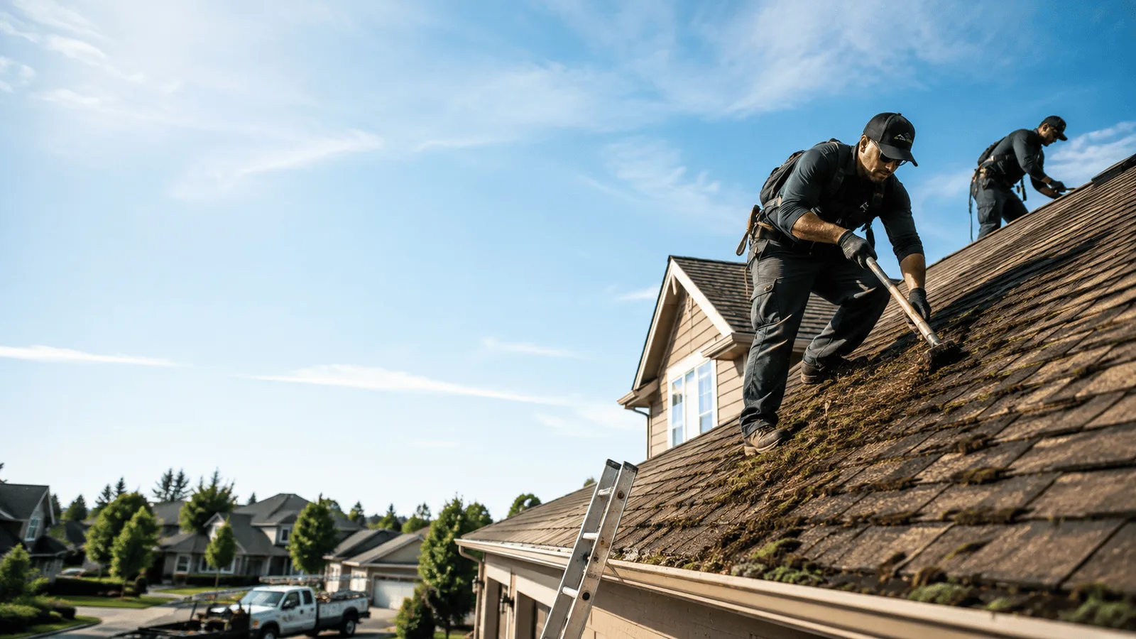 Roof Moss Removal in Maple Shade, NJ near me